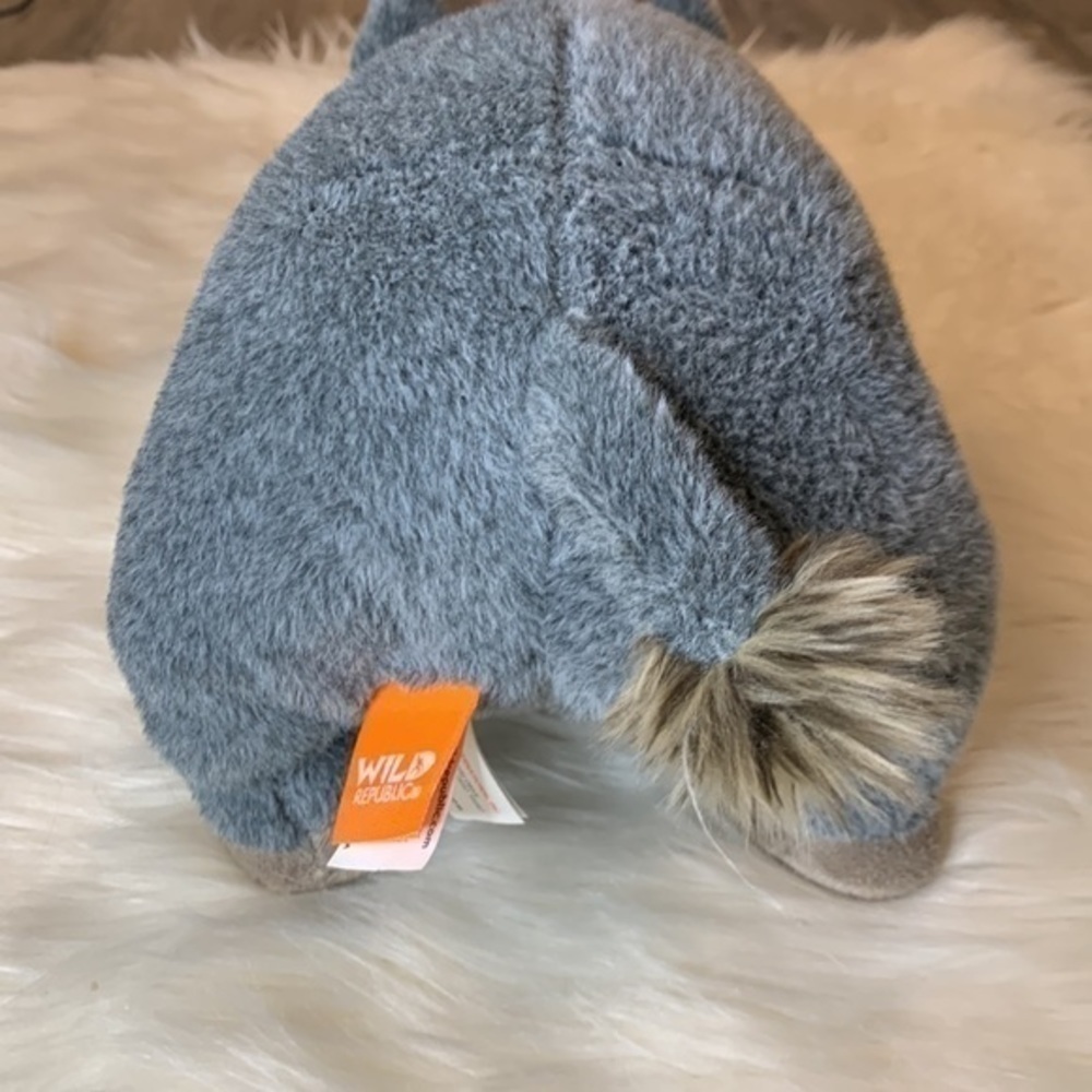 Wild Republic potbelly pig plush stuffed animal gray 13” - Picture 4 of 7